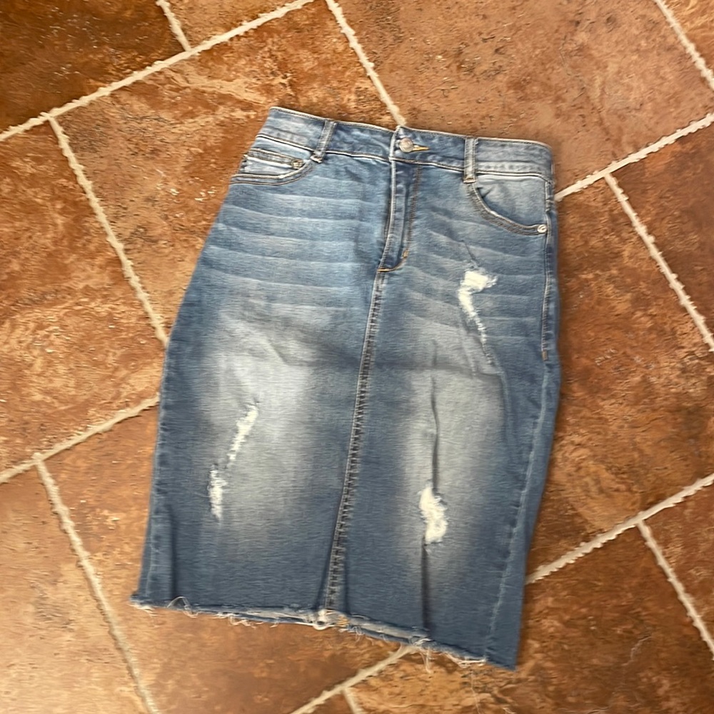 Jean Skirt